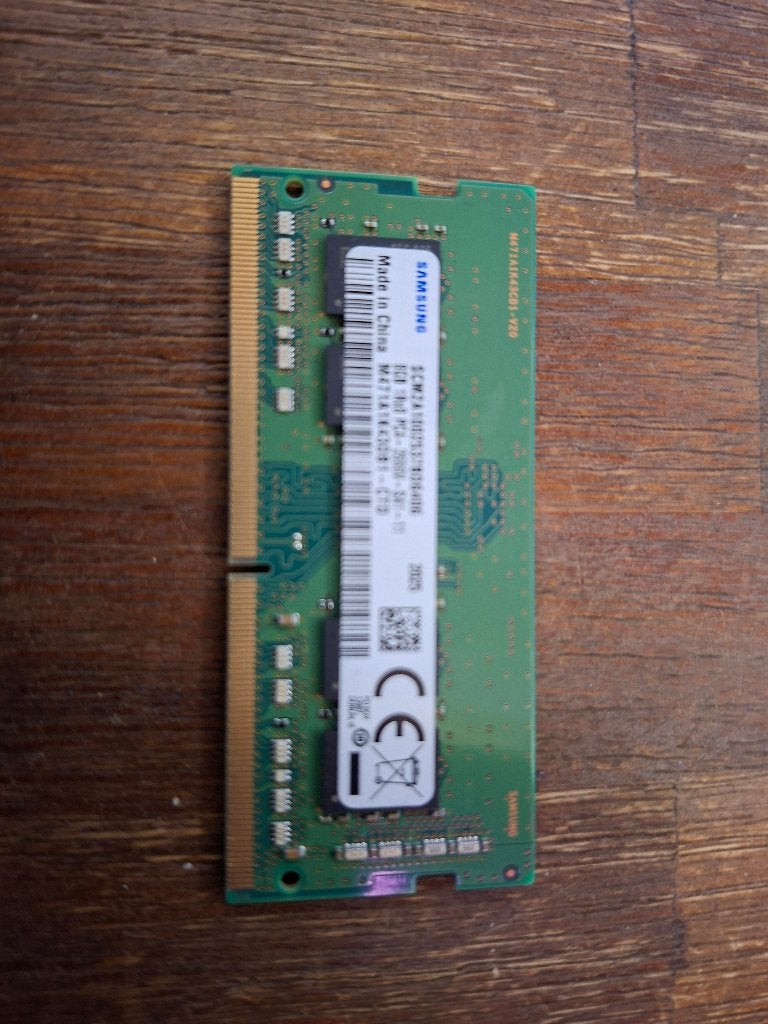 DDR4 sodim 8GB 2666mhz, Computers en Software, RAM geheugen, DDR4, 8 GB, Ophalen of Verzenden, Zo goed als nieuw