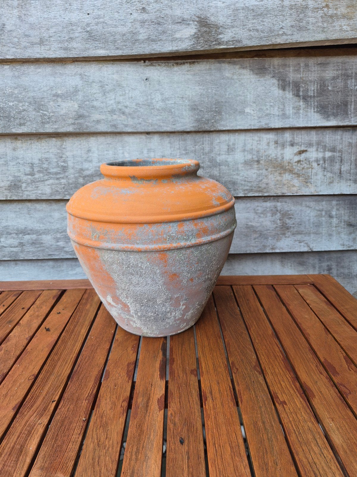 Tuinvaas, Tuin en Terras, Ophalen, Rond, Steen, Minder dan 30 cm