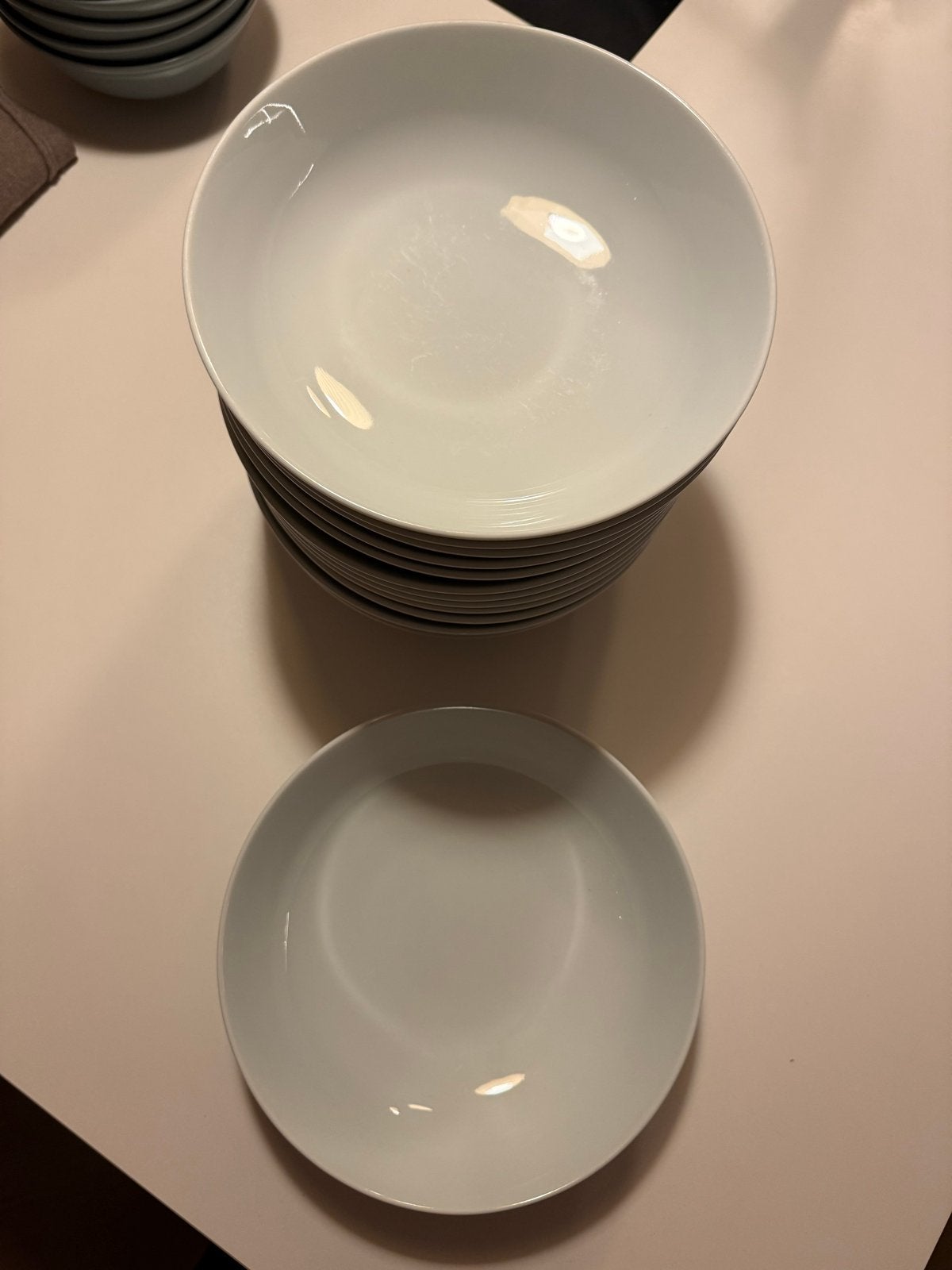 2x Vivo Villeroy & Boch diepe borden - 20.5 cm, Huis en Inrichting, Gebruikt, Vivo, Ophalen of Verzenden, Bord(en)
