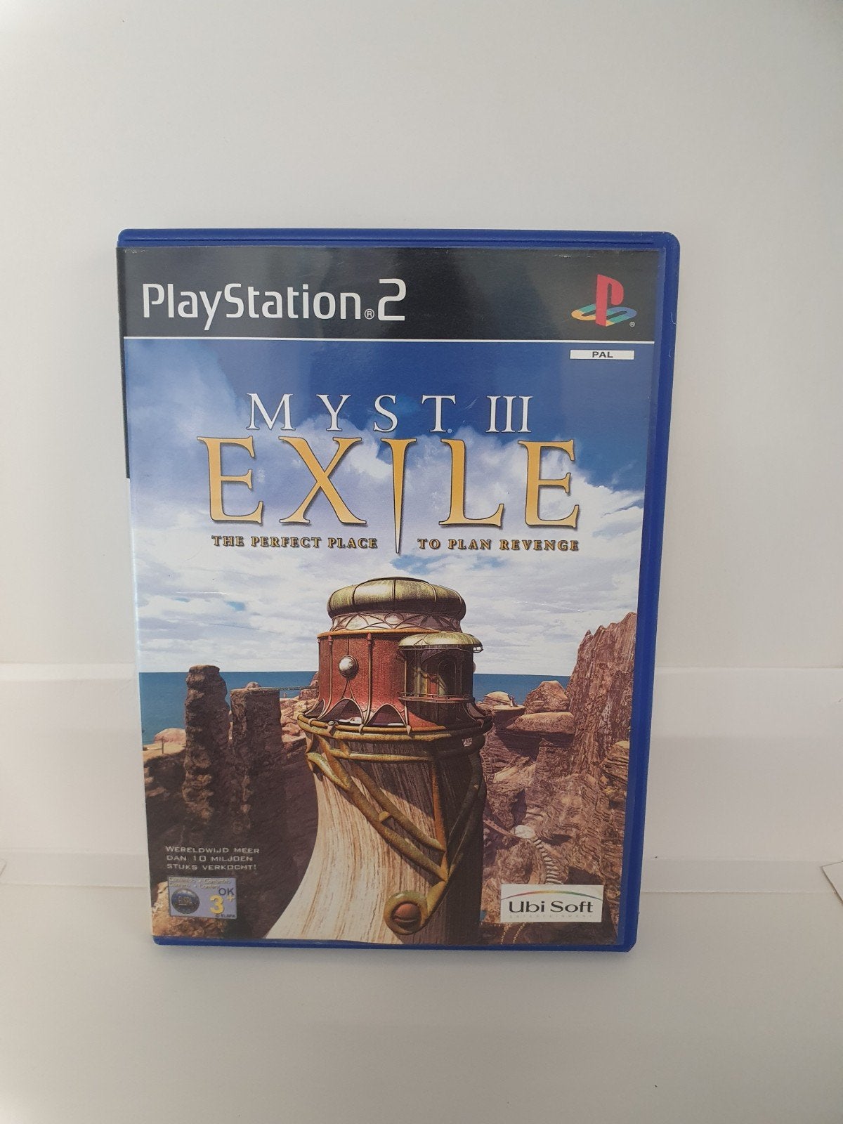 Myst III Exile PS2 PAL - Goede staat met handleiding, Spelcomputers en Games, 1 speler, Ophalen of Verzenden, Gebruikt, Puzzel en Educatief