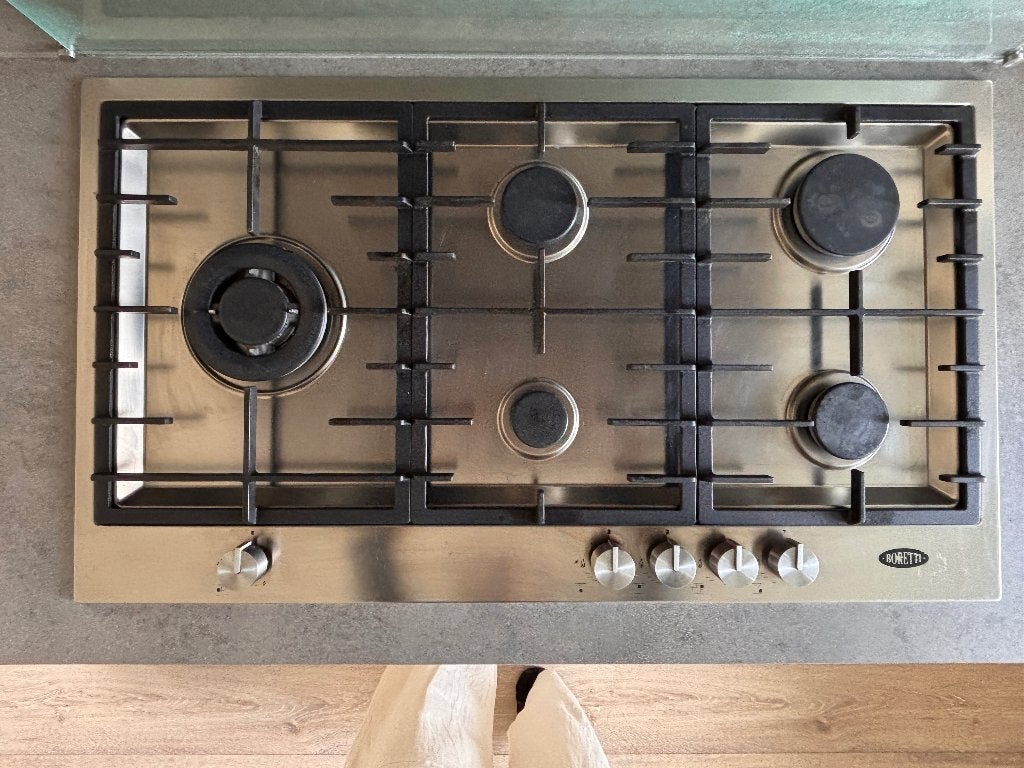 Boretti BGW 90 Kookplaat, Ophalen, Gebruikt, Inbouw, Gas