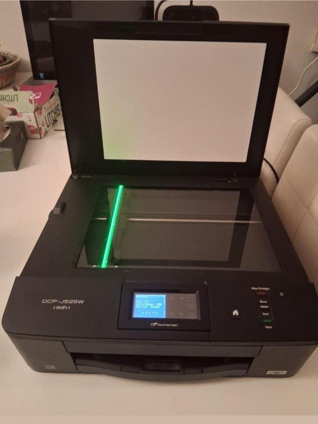 Te koop,Brother merk printer en scanner DSP-J525W., Computers en Software, Ophalen