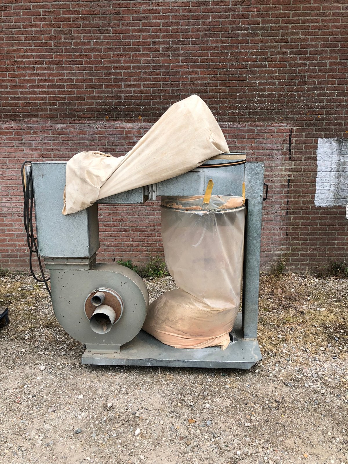Zaagsel afzuiger, Ophalen, Gebruikt, Afzuiger