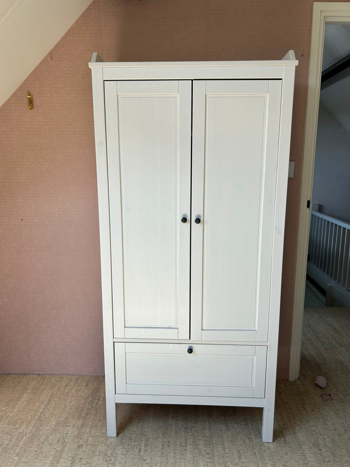 Kinder kledingkast Ikea Sundvik 2 stuks, Ophalen, Gebruikt, Kast, 50 tot 70 cm