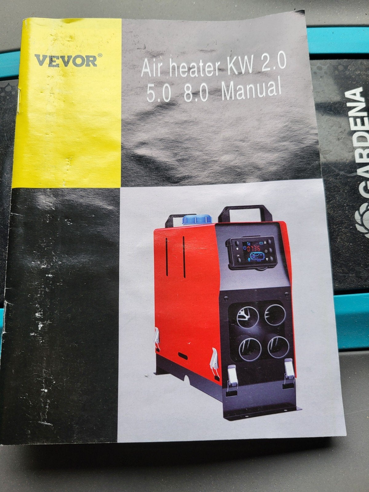 dieselkachel vevor heater luchtverwarming plug and play, Ophalen, Zo goed als nieuw, Elektrisch
