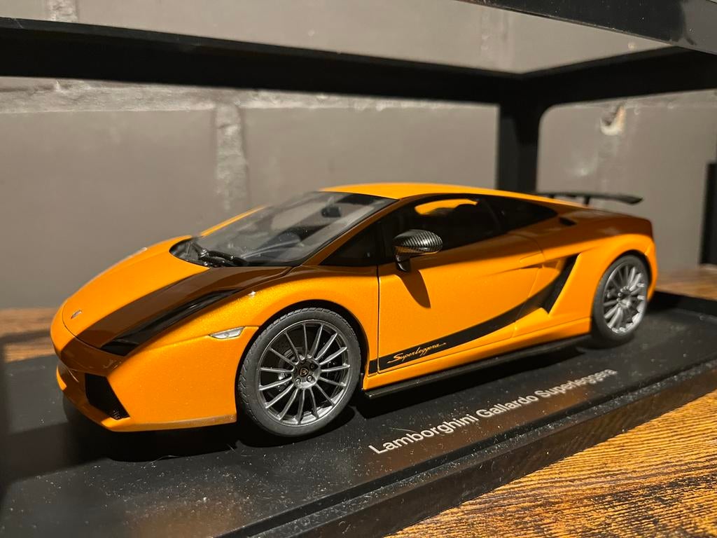 Autoart Lamborghini Gallardo Superleggera, Ophalen of Verzenden, Zo goed als nieuw, Autoart