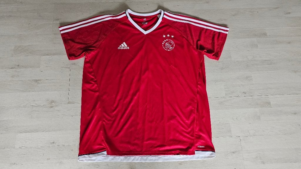 Ajax Training Shirt! Seizoen 17/18! Mt 2XL!, Ophalen of Verzenden, Gedragen, Rood, Voetbal