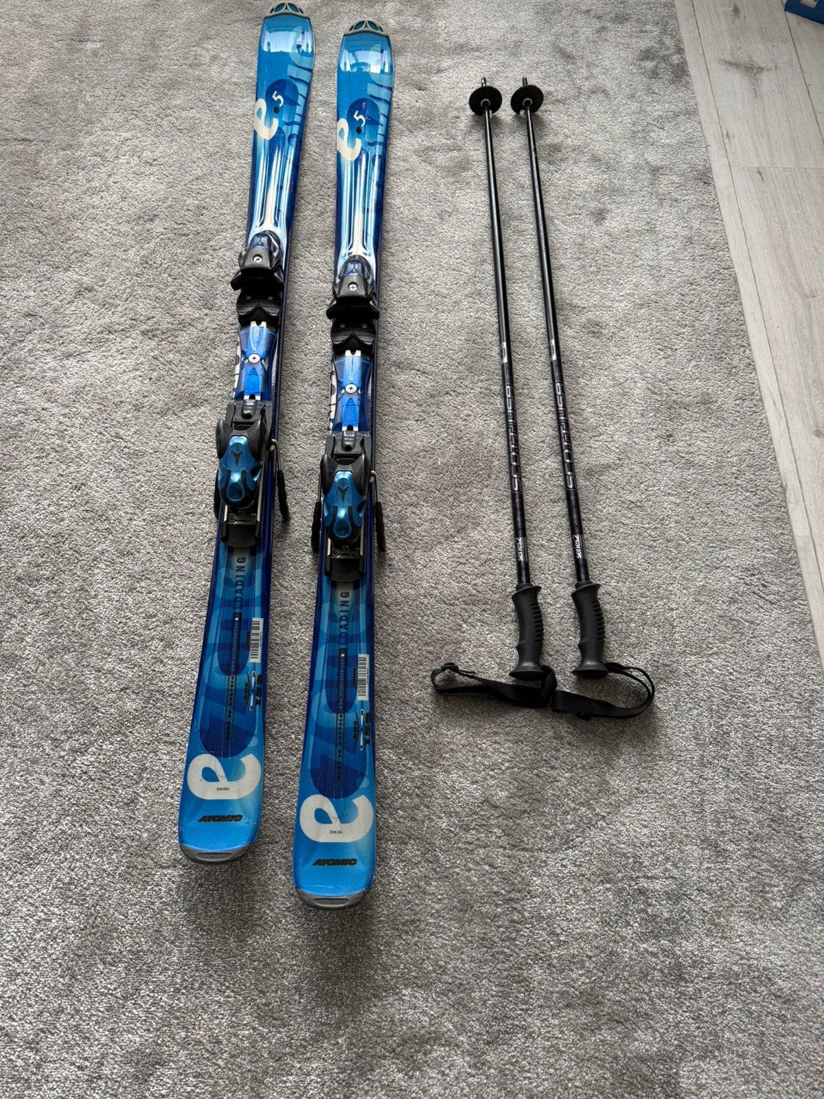 Atomic ski’s incl stokken, Ophalen, 160 tot 180 cm, Gebruikt, Atomic