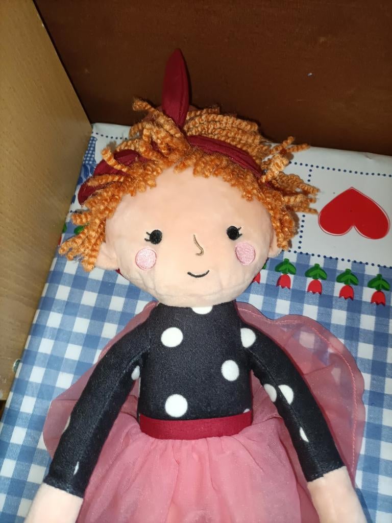 HEMA meisjes pop 44 cm groot ballerina, Ophalen of Verzenden, Zo goed als nieuw, Overige typen
