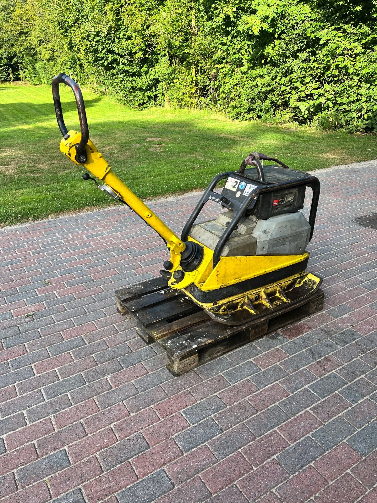 Wacker DPU 4045 E-start, Ophalen of Verzenden, Zo goed als nieuw