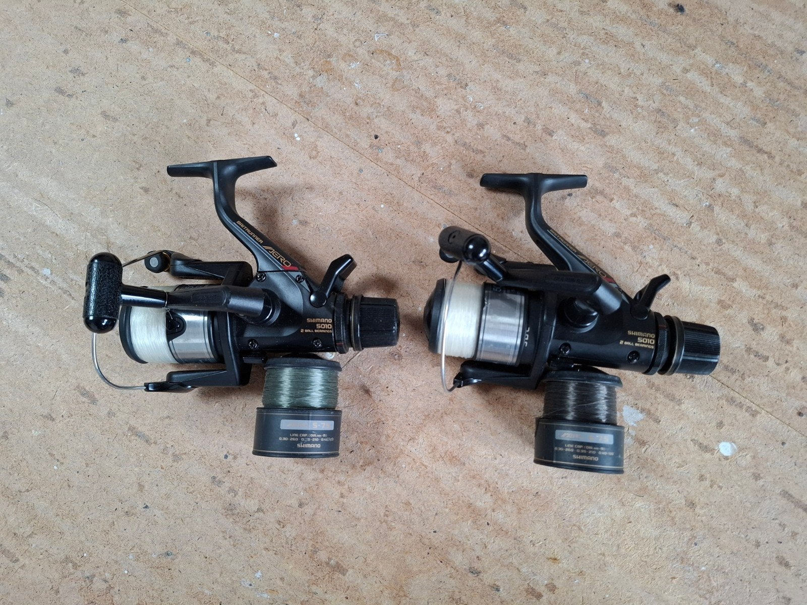 Baitrunners 2 stuks - Shimano Aero 5010, Ophalen, Molen