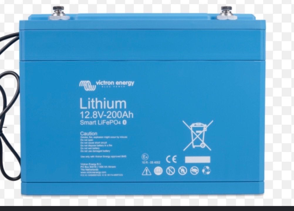 Victron Energy Lithium 12.8V-200Ah Smart LiFePO4 Accu, Ophalen, Zo goed als nieuw