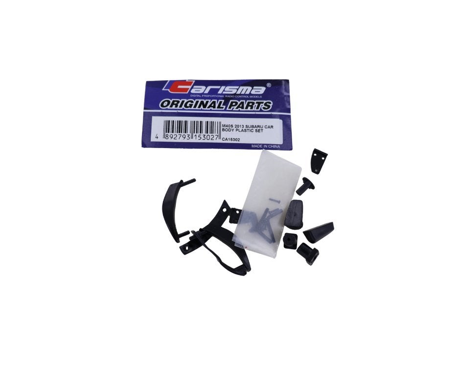 Carisma M40S 2013 subaru body parts 1/10 rc, Ophalen of Verzenden, Gebruikt, Onderdeel