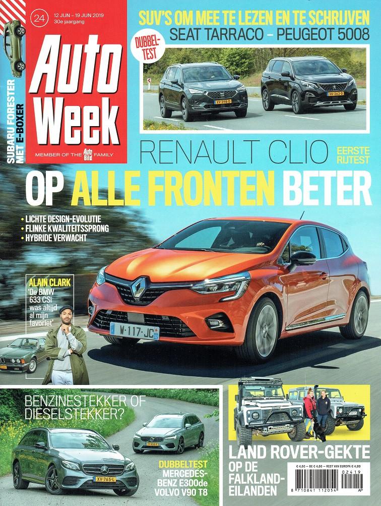 Autoweek 2019 nr. 24 (o.a. Peugeot 5008 & Seat Tarraco), Verzenden, Gelezen, Algemeen
