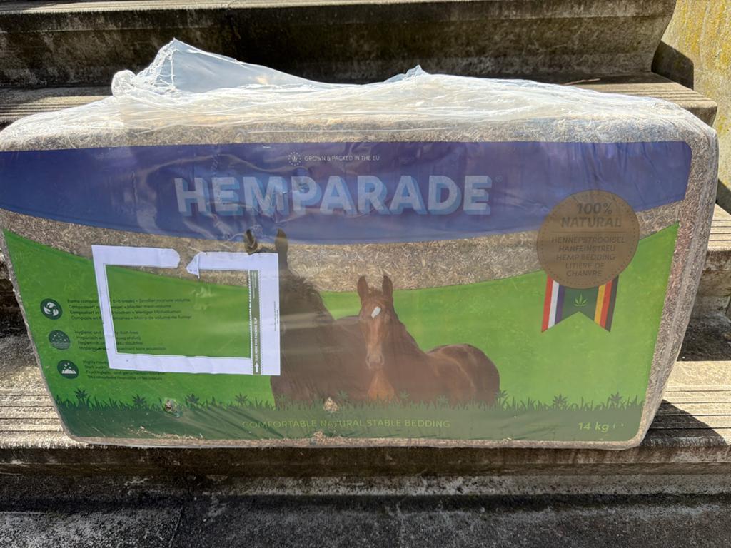 Hennep strooisel bodem bedekker 14kg, Ophalen, Overige soorten