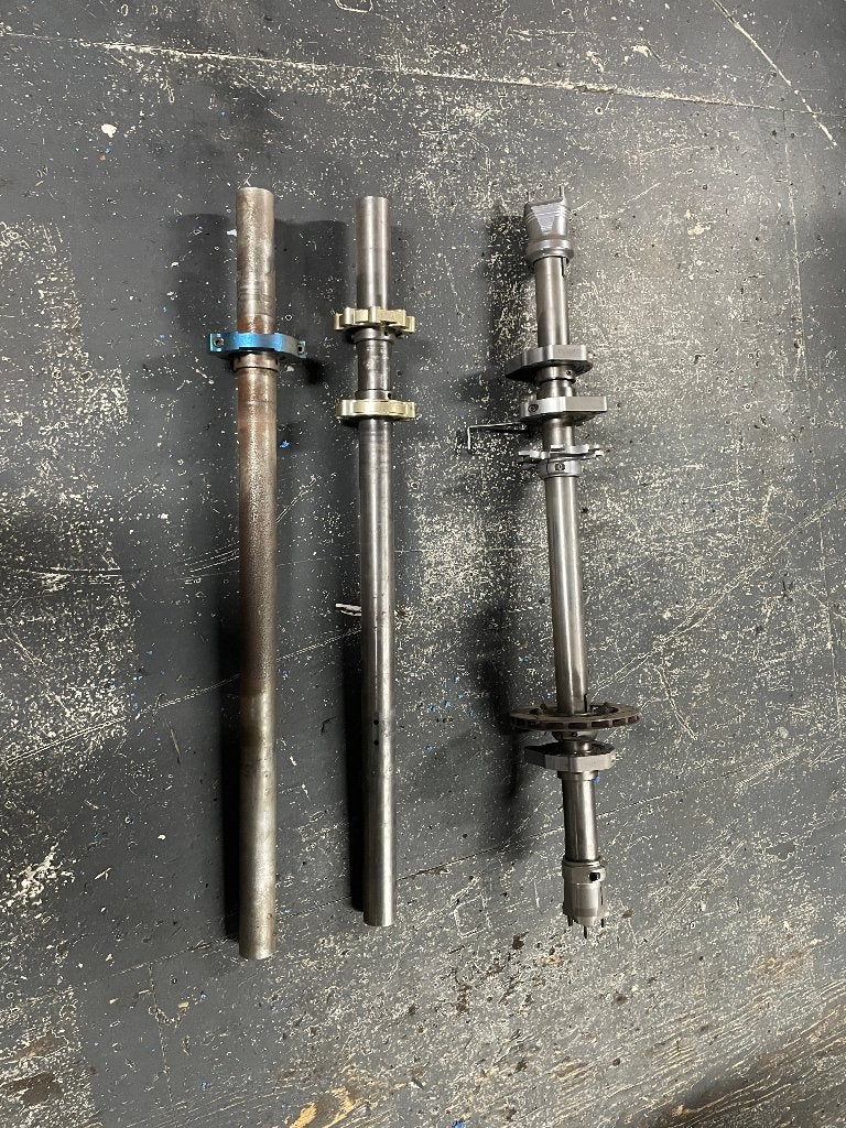 3 achterassen 50mm Birel en Intrepid / Praga karts, Sport en Fitness, Karting, Ophalen of Verzenden, Gebruikt, Onderdelen Kart