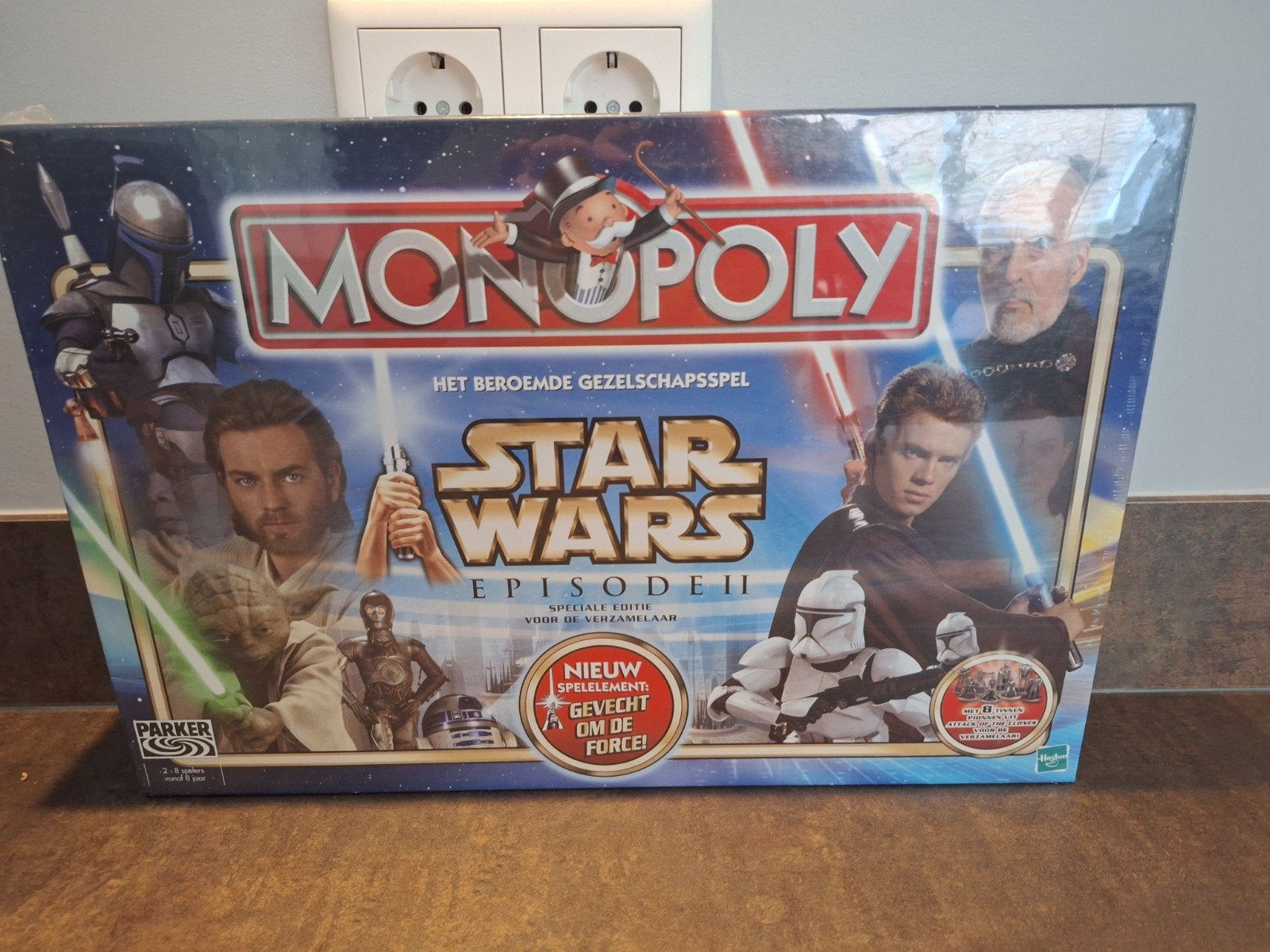 Star Wars monopoly episode II speciale editie, Ophalen of Verzenden, Nieuw