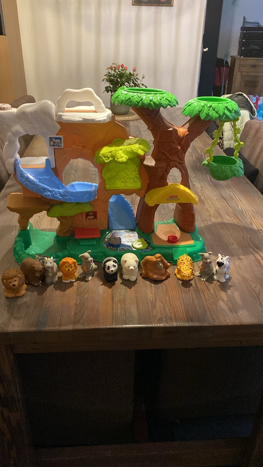 Fisher-Price Little People Dierentuin Speelset met Dieren, Ophalen, Gebruikt, Jongen of Meisje