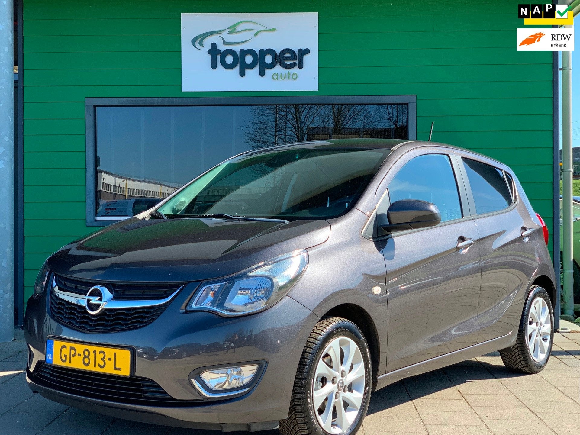Opel KARL 1.0 ecoFLEX Cosmo|Climatronic|CruiseControl|Panora, Auto's, Voorwielaandrijving, 839 kg, Gebruikt, Euro 6