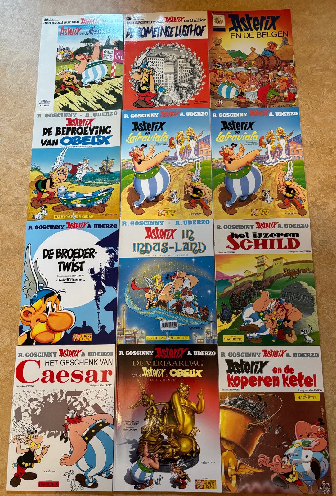 Asterix en Lucky Luke stripboeken, Complete serie of reeks, Ophalen of Verzenden, Gelezen