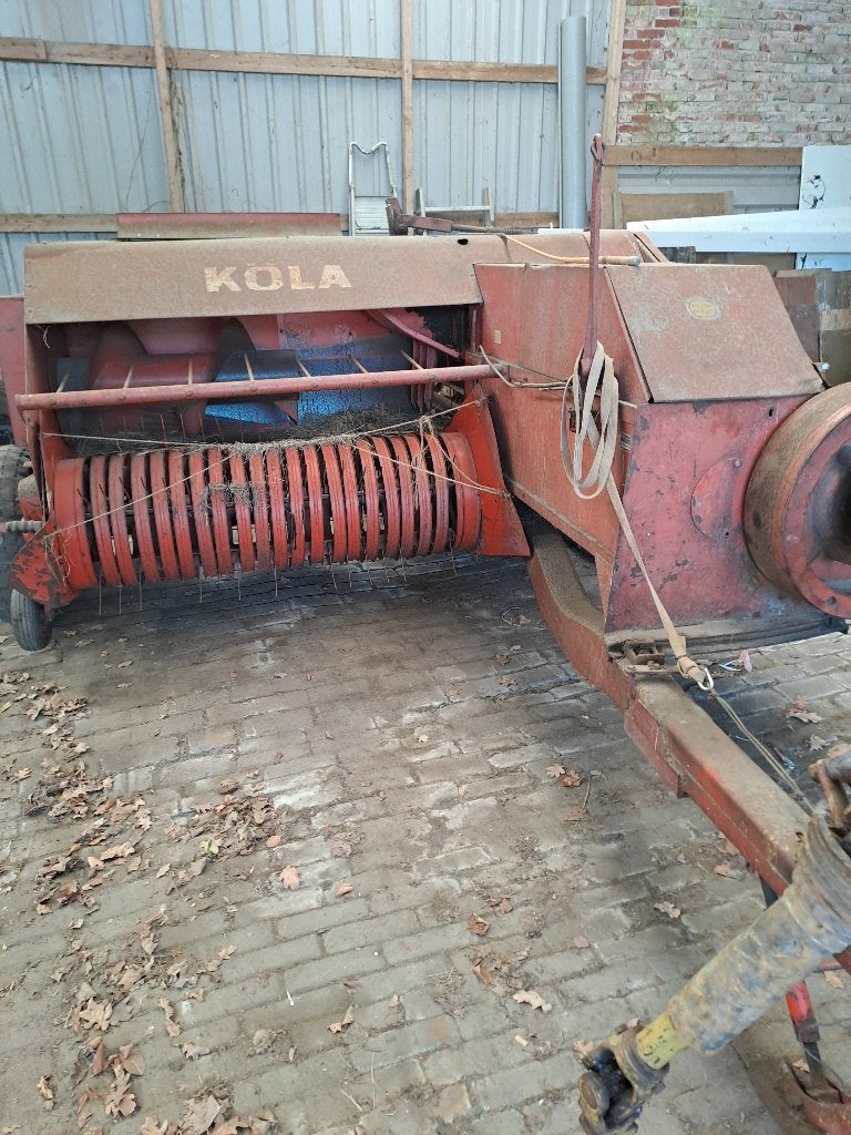 Köla Rivale 40 hooipers, Ophalen, Oogstmachine