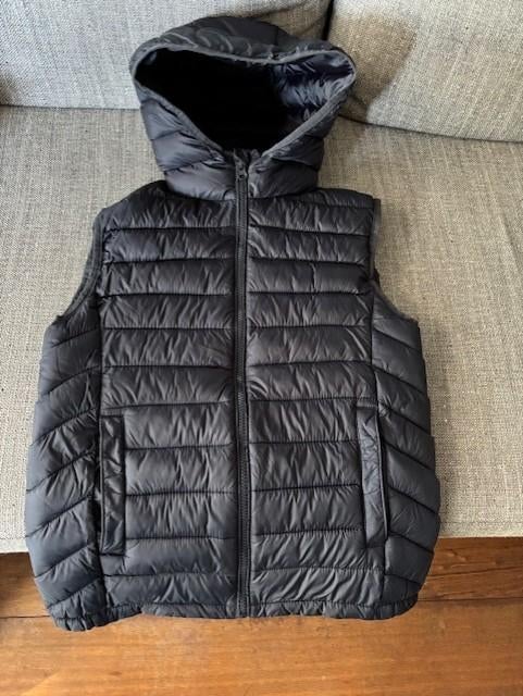Blauwe bodywarmer, maat 164, MNG, Ophalen of Verzenden, Zo goed als nieuw, Jongen
