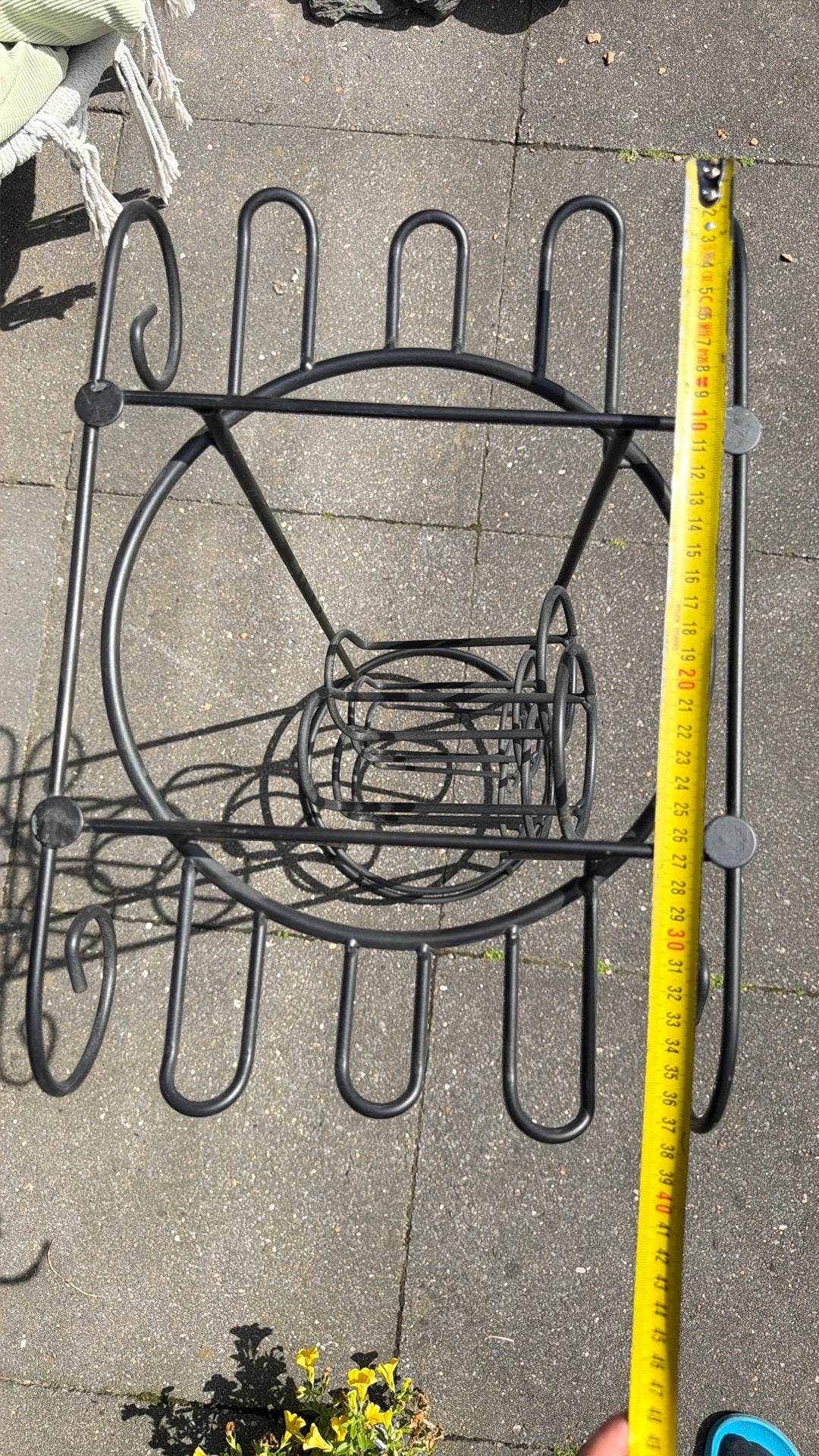 Wijnrek, Ophalen of Verzenden, Metaal, Minder dan 50 cm, 5 tot 15 flessen