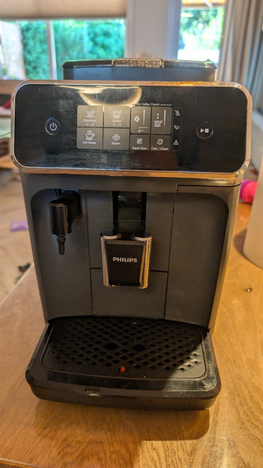 Philips 2200 volautomatische espressomachine, Witgoed en Apparatuur, Koffiezetapparaten, Gebruikt, Espresso apparaat, 4 tot 10 kopjes