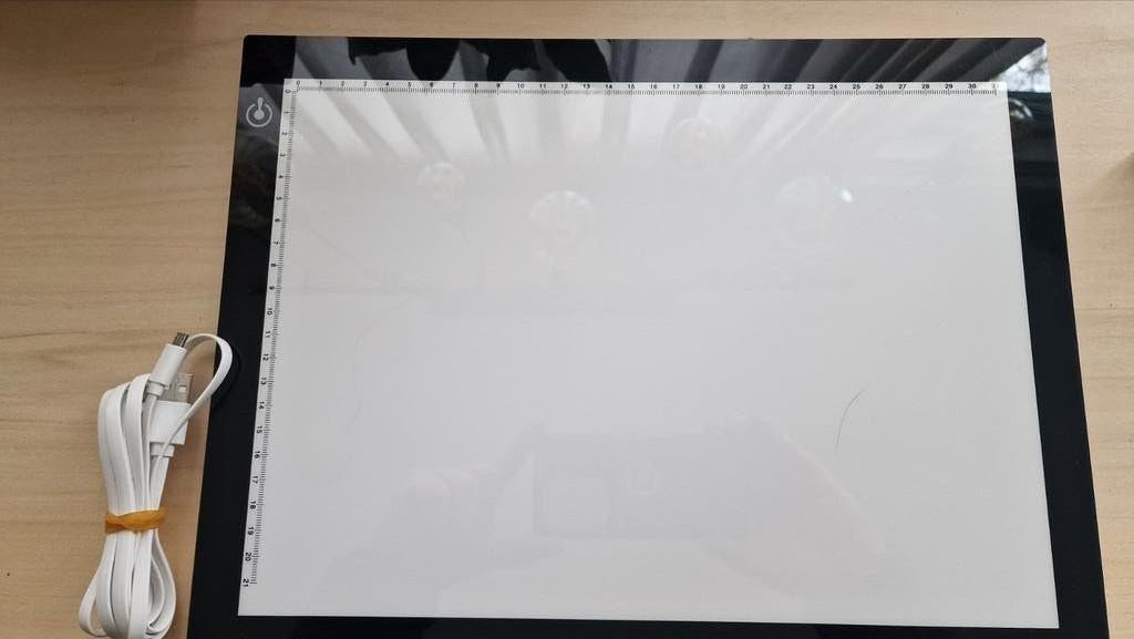 LED Lichtbak A4 Tekentafel met USB-kabel, Ophalen of Verzenden, Gebruikt, Overige typen
