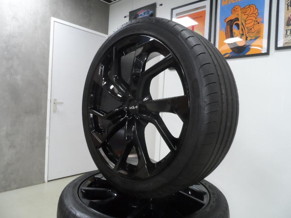 21 inch Kia EV6 en Sorento zomer GMP velgen set goede staat, Goodyear, Banden en Velgen, Personenwagen, Zomerbanden
