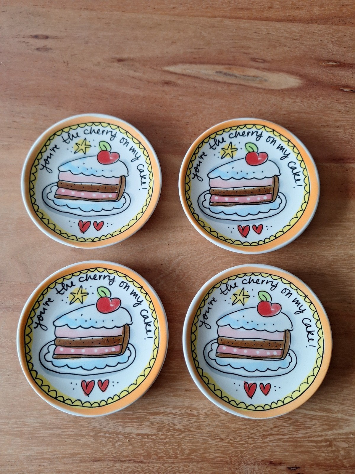 Petit four schaaltjes Blond, Ophalen of Verzenden