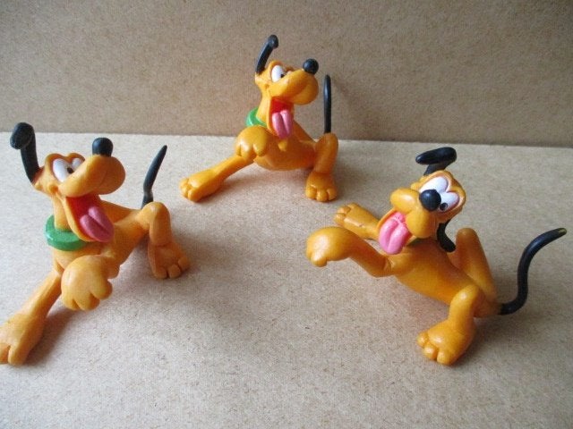 adv9906 pluto poppetje 5, Ophalen, Goofy of Pluto, Gebruikt, Beeldje of Figuurtje