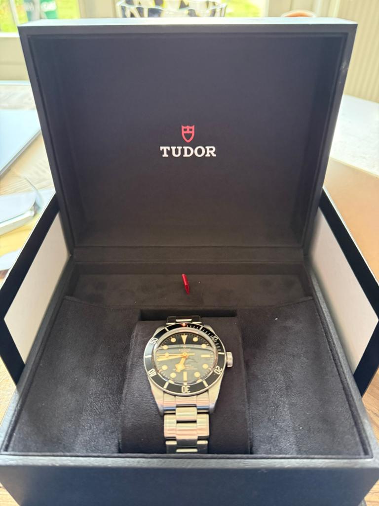 Tudor blackbay 58, Sieraden, Tassen en Uiterlijk, Horloges | Heren, Ophalen, Zo goed als nieuw, Staal, Overige merken
