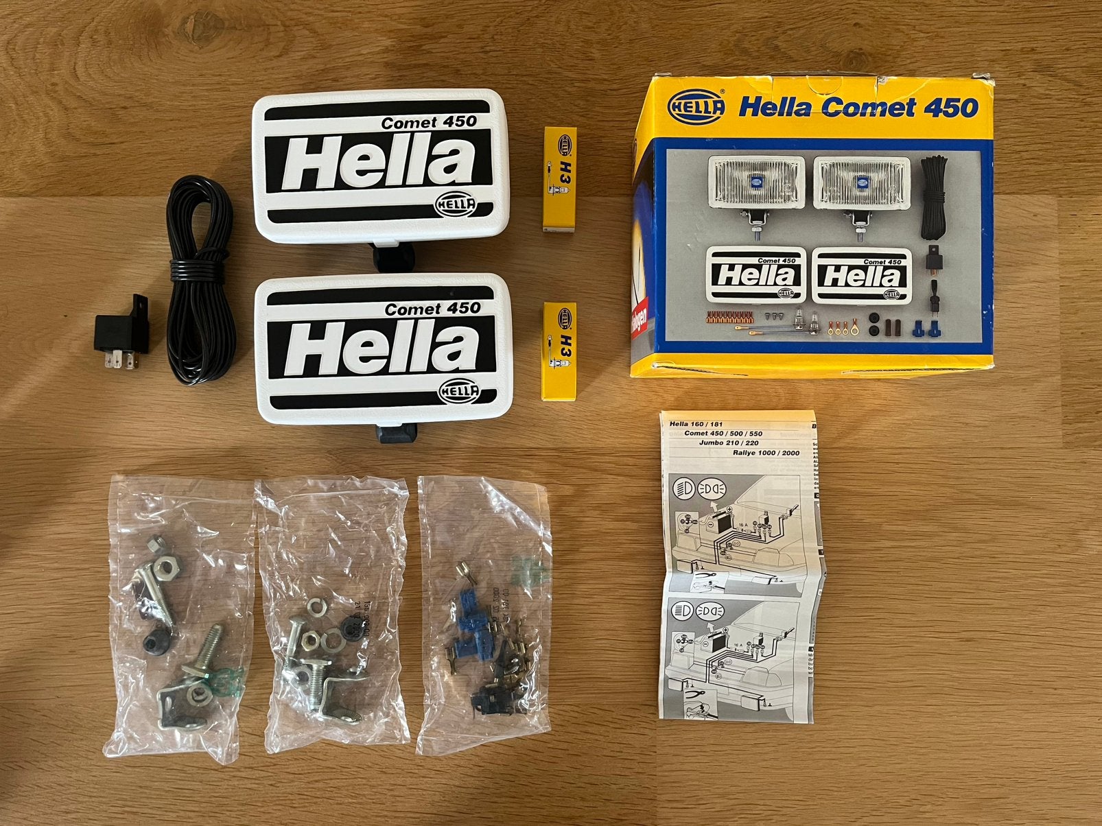 HELLA Comet 450 Mistlampen Halogeen - Nieuw en Ongebruikt, Ophalen of Verzenden, Nieuw