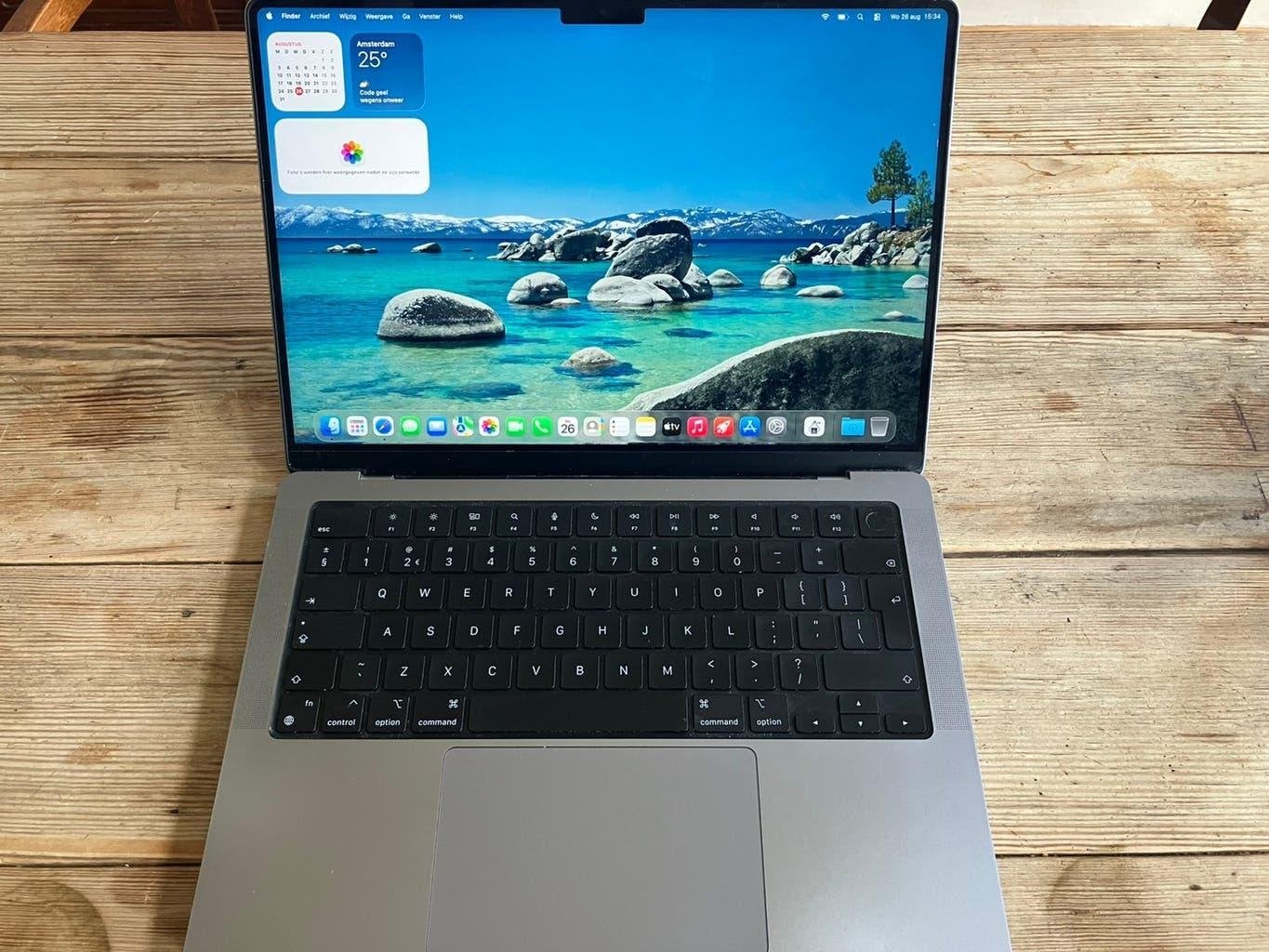 Macbook Pro 14 inch M1 (2021) 16GB en 1TB opslag, Computers en Software, Apple Macbooks, MacBook Pro, 1 TB of meer, Qwerty, 13 inch