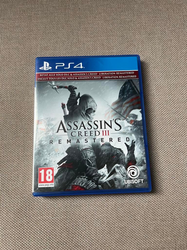 Assassin's Creed III Remastered PS4, Vanaf 18 jaar, 1 speler, Zo goed als nieuw, Ophalen