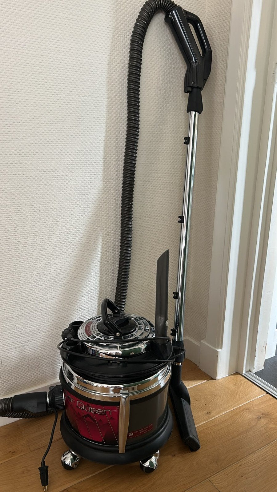 Stofzuiger Filter Queen, Ophalen