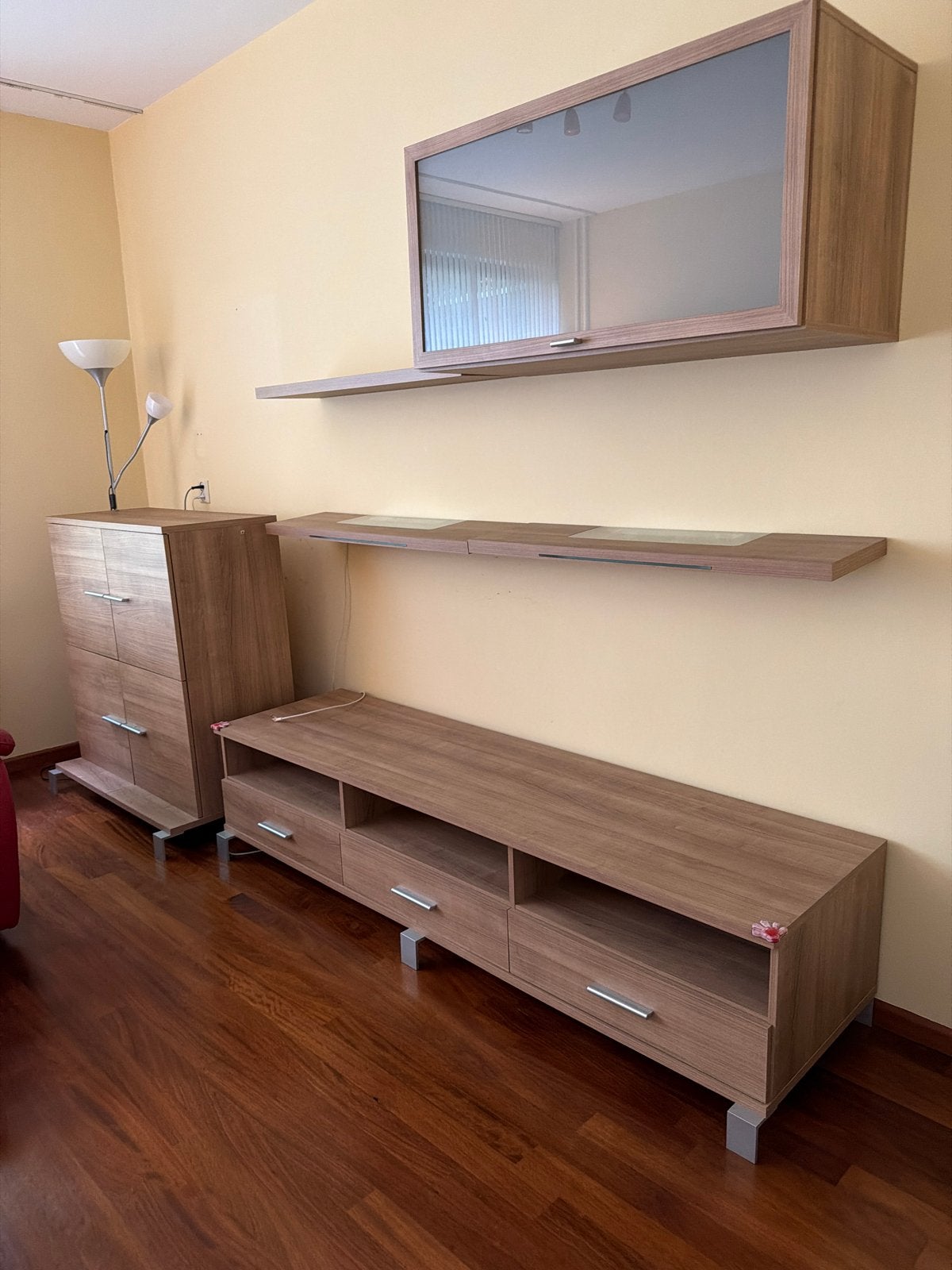 Hoge kast met planken, lage kast en side kast, Ophalen, Gebruikt, 150 tot 200 cm, 150 tot 200 cm