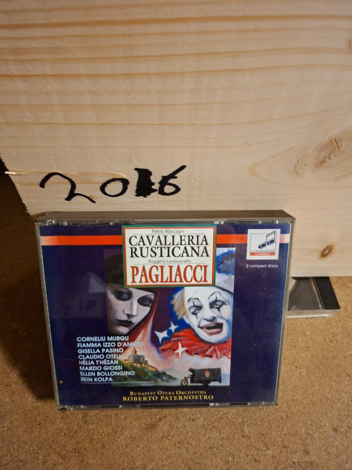 Cavalleria Rusticana & Pagliacci - Klassieke Opera CD, Gebruikt, Overige componisten, Opera of Operette, Ophalen of Verzenden