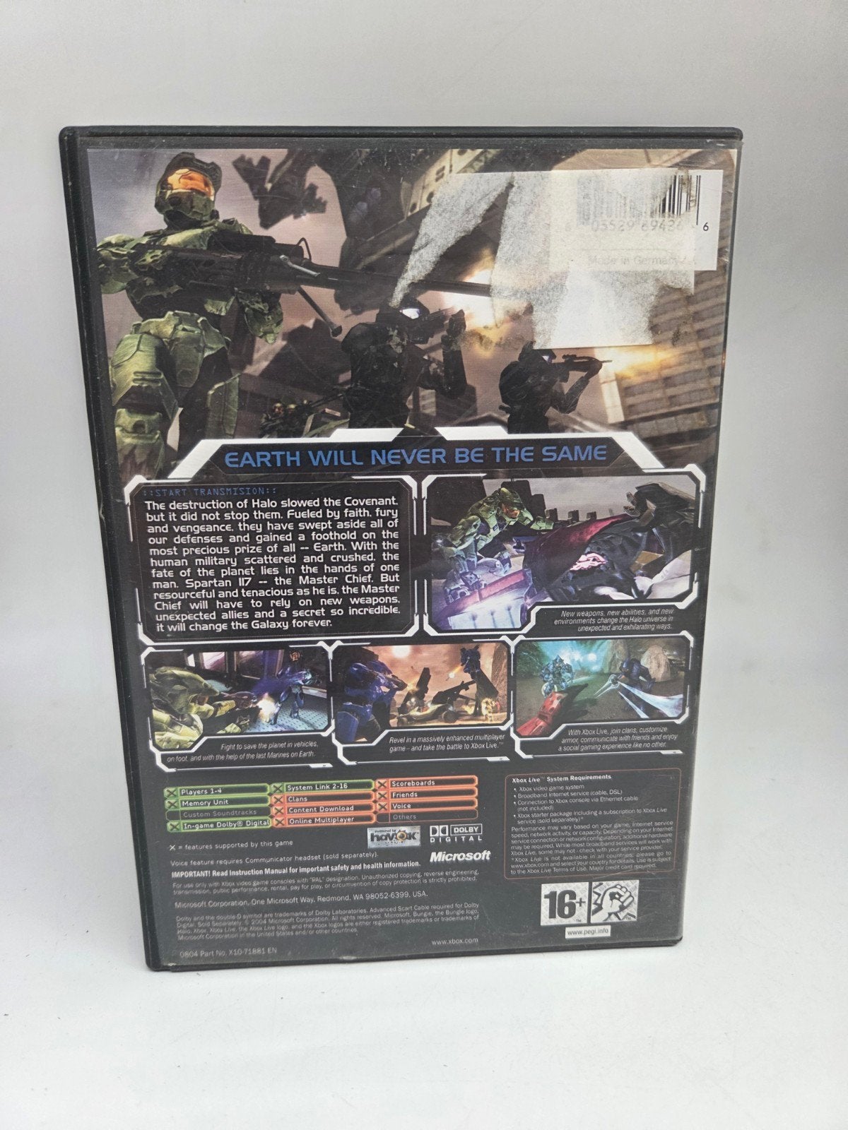 Halo 2 - Xbox (Originele Xbox), Online, Gebruikt, Shooter, 1 speler