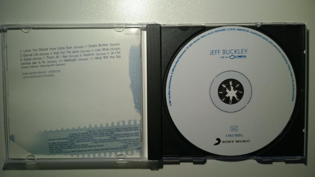 Jeff Buckley - Live A L'Olympia, Cd's en Dvd's, Cd's | Rock, Ophalen of Verzenden, Zo goed als nieuw, Poprock