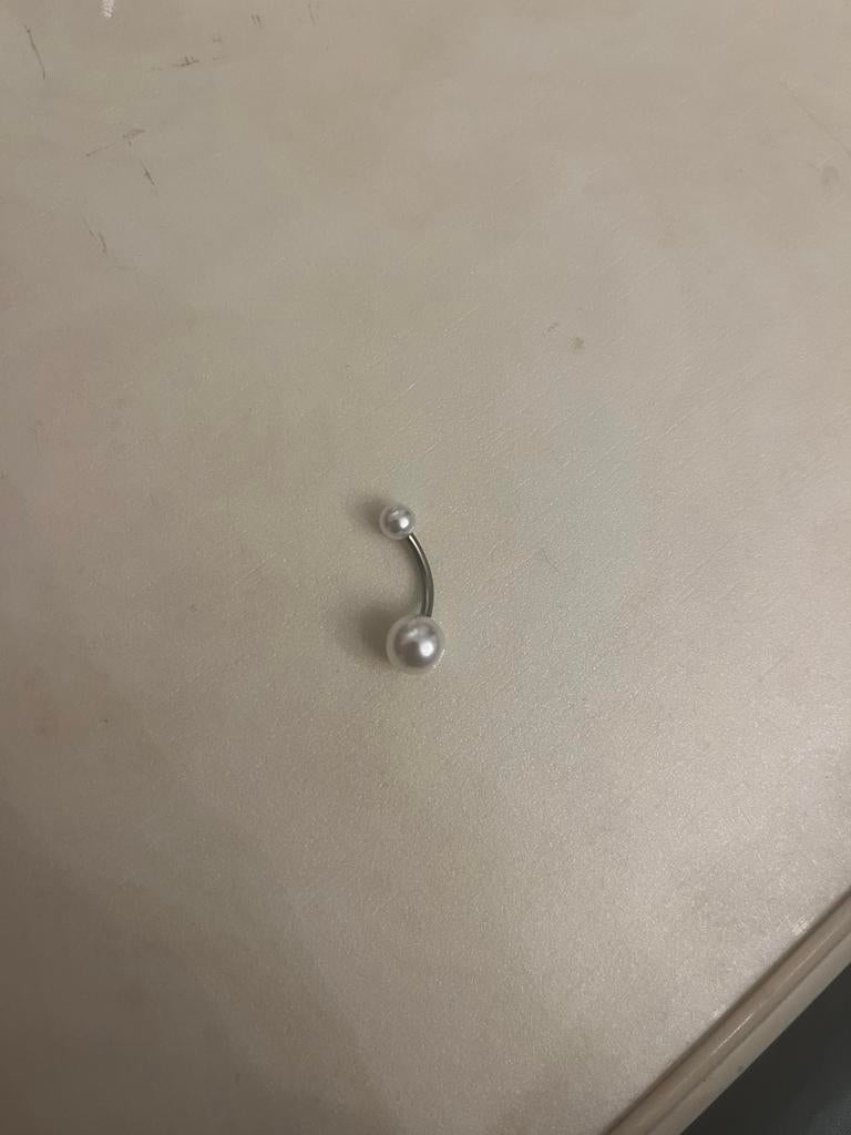 Navel piercing, Ophalen of Verzenden, Nieuw, Overige materialen, Navelpiercing