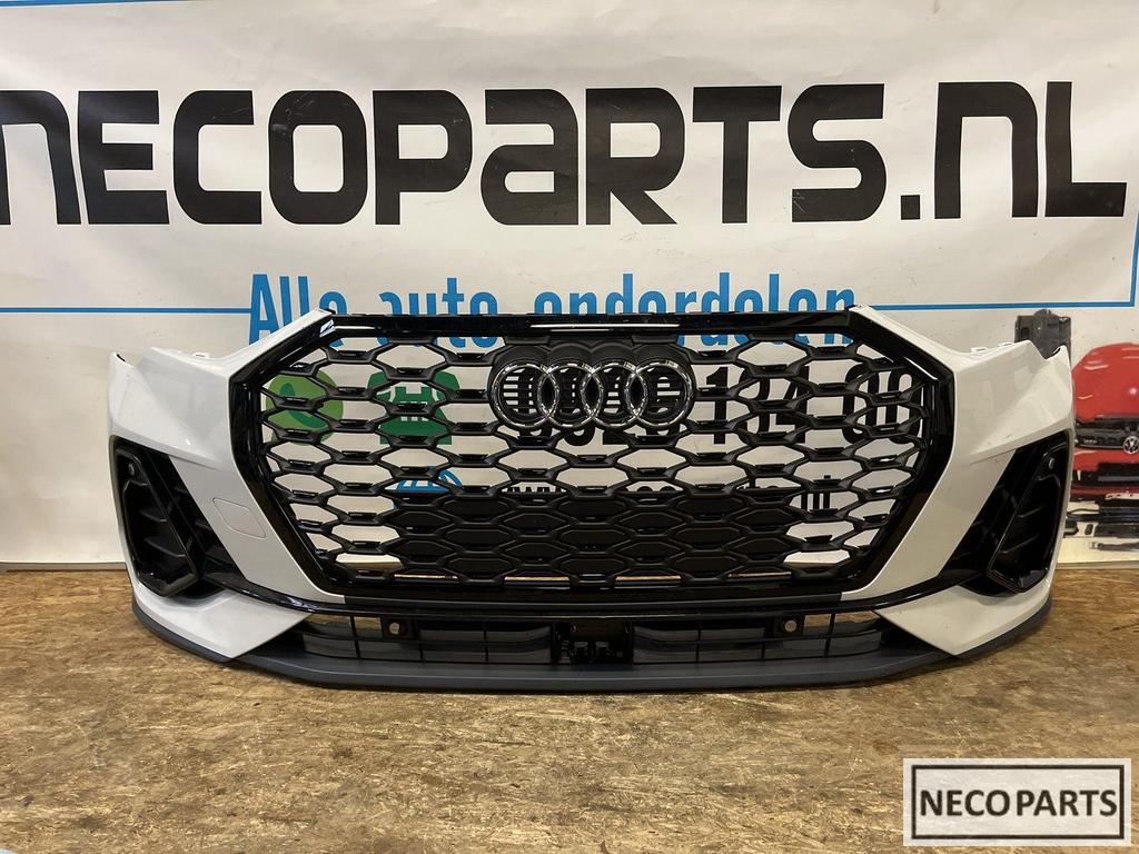 AUDI Q3 83A SLINE S-LINE VOORBUMPER BUMPER COMPLEET ORIGINEE, Gebruikt, -, -, Achter