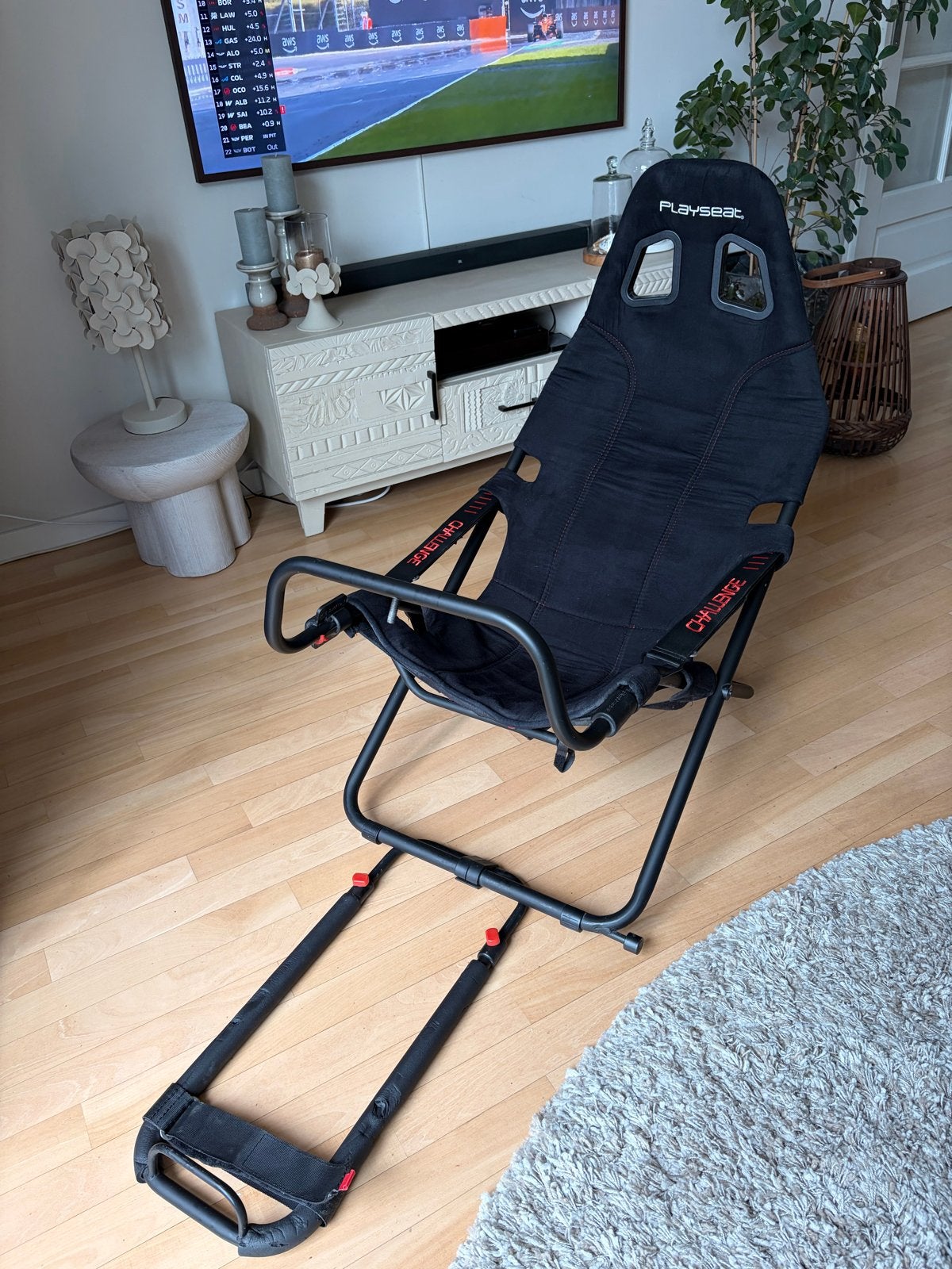 Playseat Challenge Black – Inklapbare Racestoel / Simrig, Spelcomputers en Games, Spelcomputers | Overige Accessoires, Racestoel