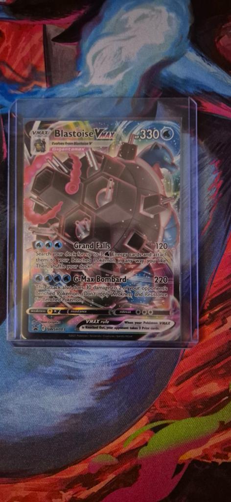 Pokémon kaart: Blastoise Vmax SWSH103, Ophalen of Verzenden, Nieuw, Losse kaart, Foil