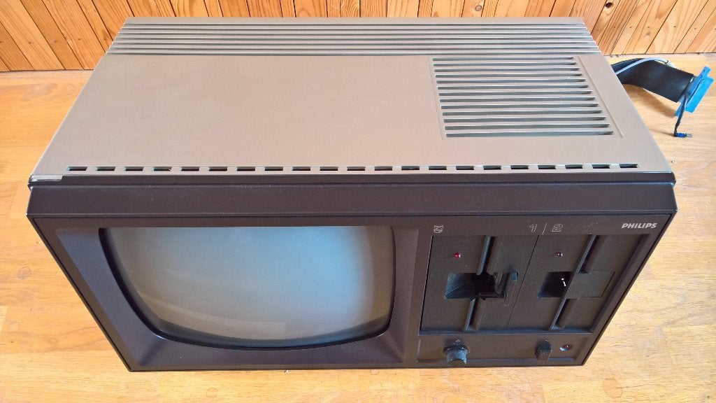 Philips P2000M Beeldscherm/diskette-eenheid, Ophalen, Philips