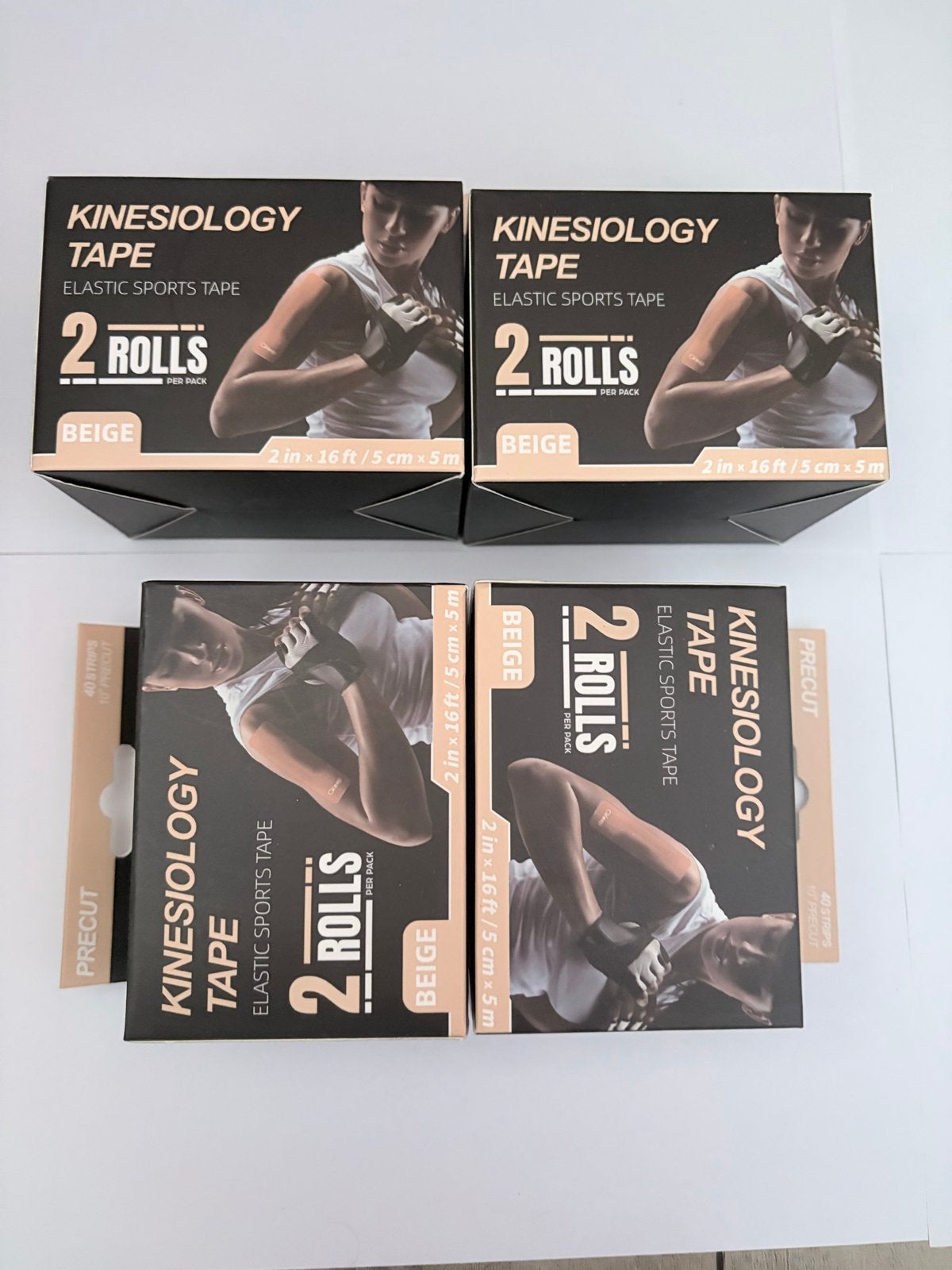 Kinesiologie Tape - Elastische Sporttape (8 rollen), THT2024, Ophalen of Verzenden, Nieuw