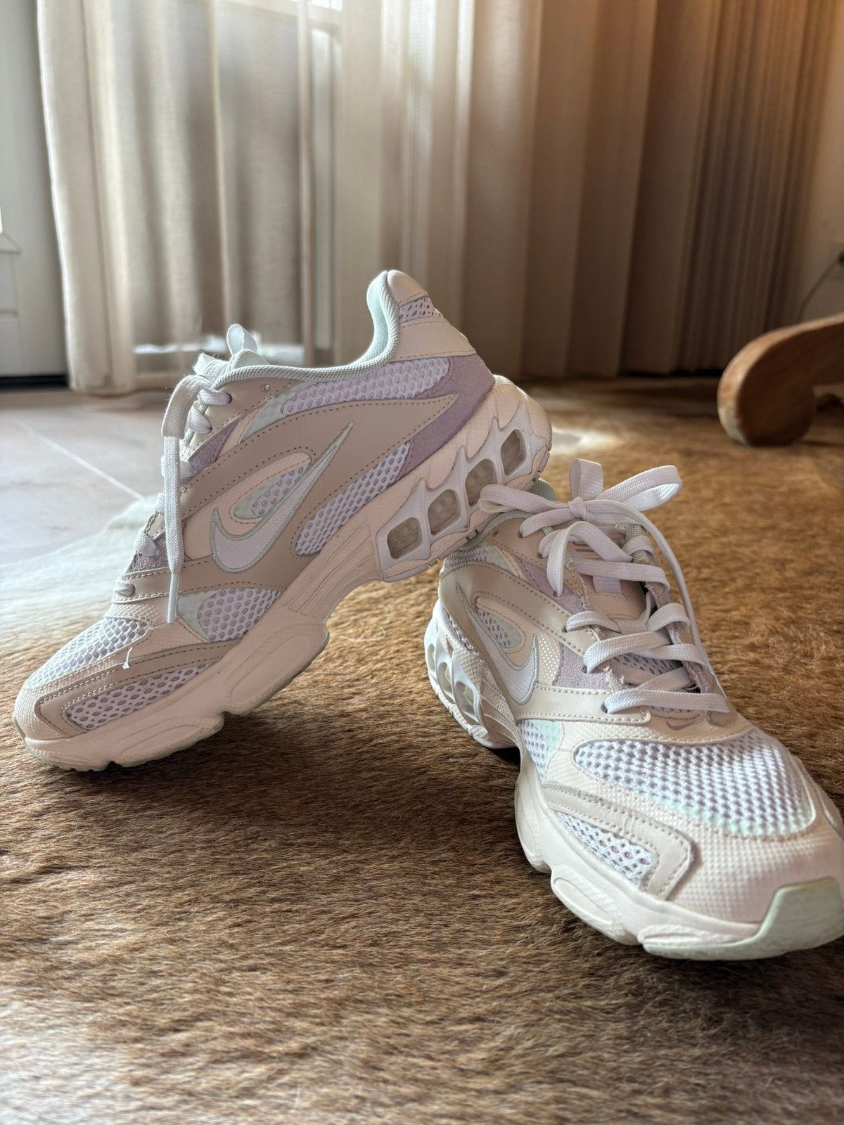 Nike Zoom Air Fire - Pearl White, Beige, Ophalen of Verzenden, Sneakers of Gympen, Zo goed als nieuw