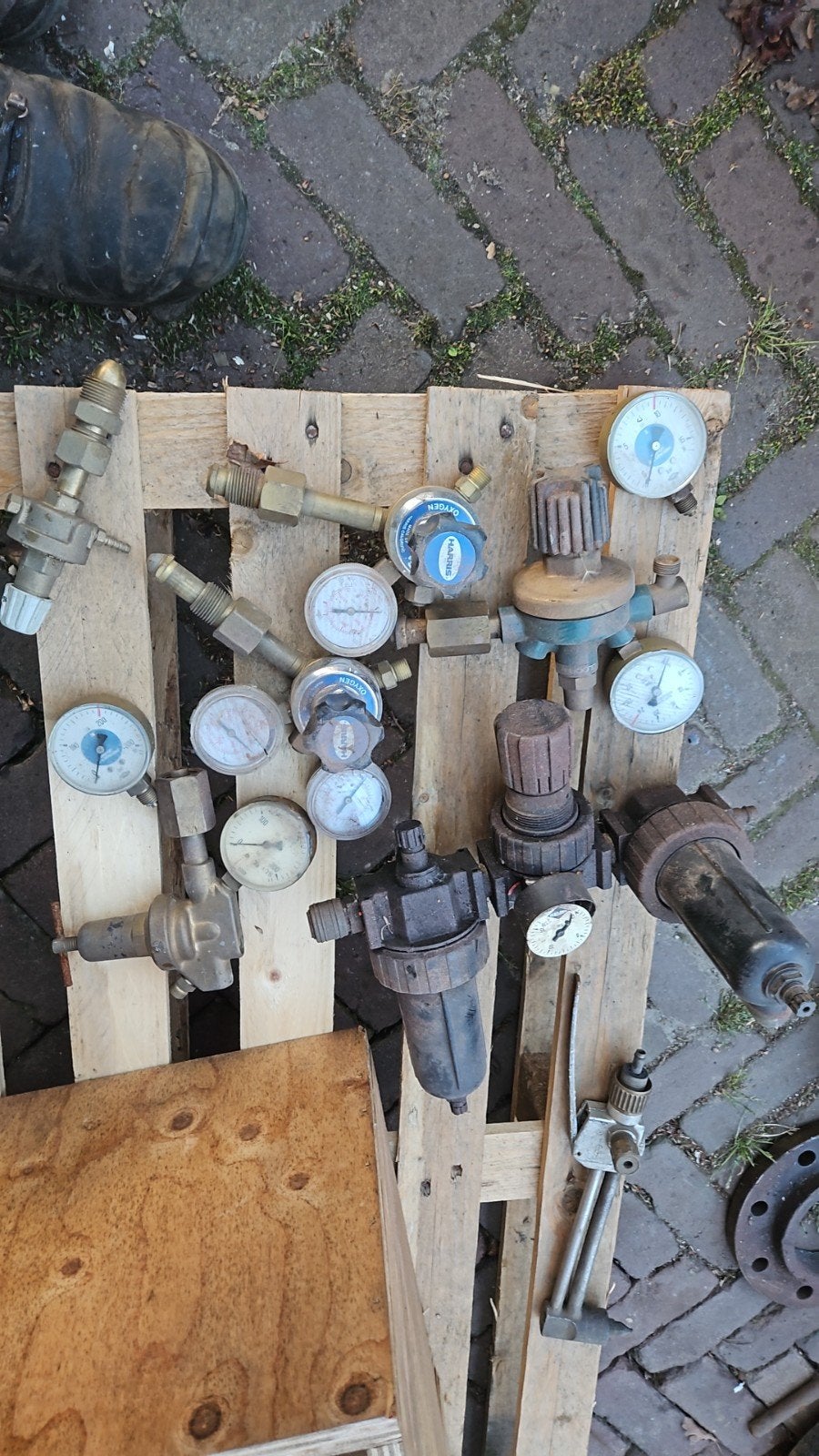 Partij zuurstof/gasmeters lasapparaat enz, Ophalen of Verzenden, Elektroden