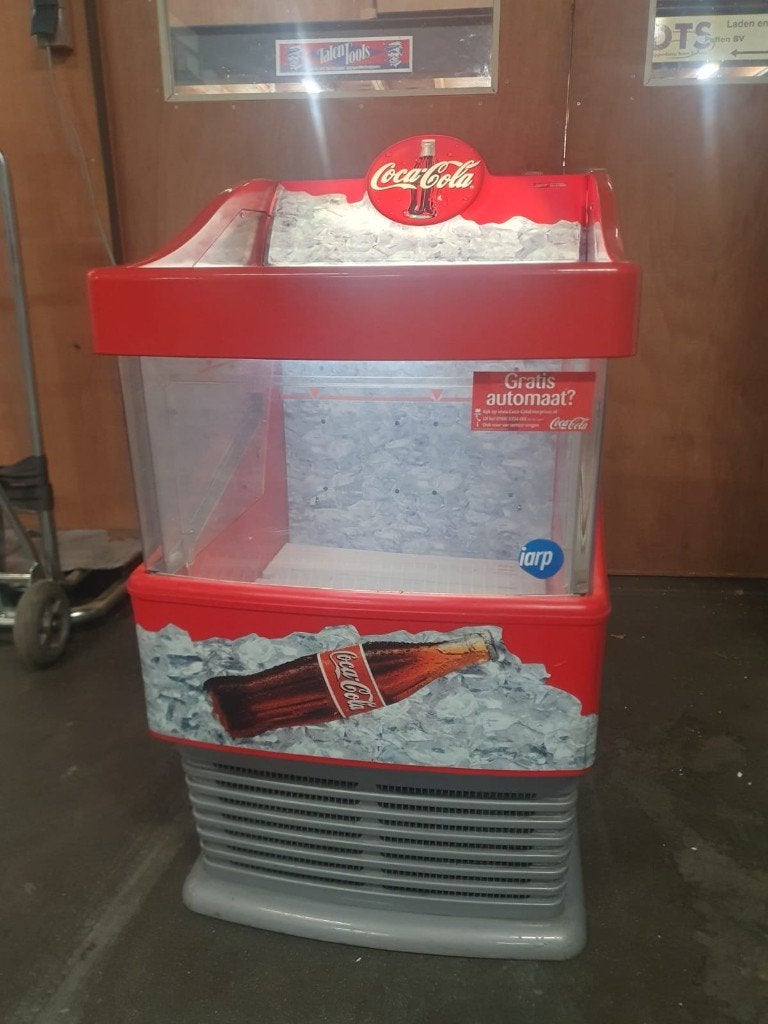 COCA COLA KOELER, 100 tot 150 liter, 45 tot 60 cm, Ophalen, 85 tot 120 cm